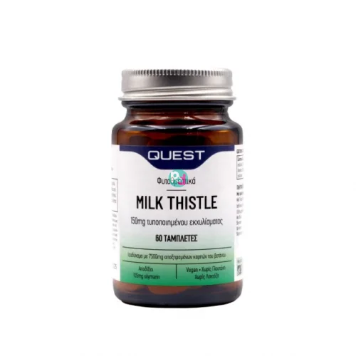 Quest Milk Thistle 150mg Extract 60tabls